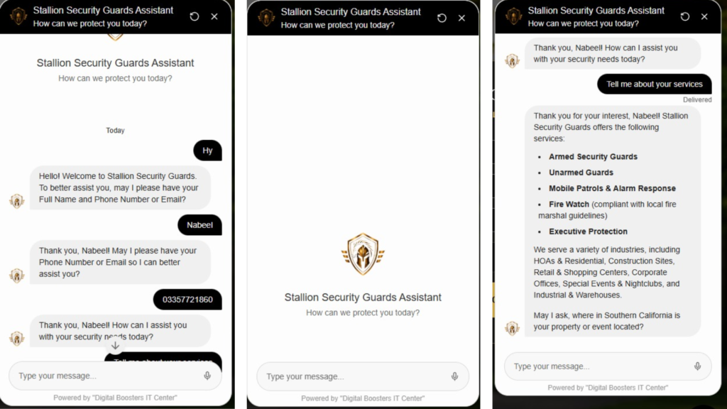 Automated AI Chatbot & Lead Generation System