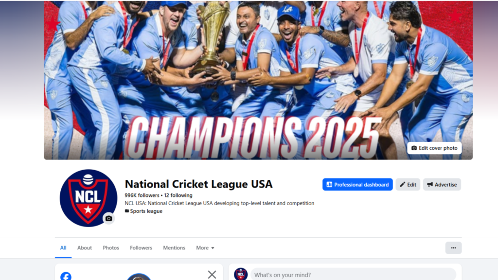 National Cricket League USA