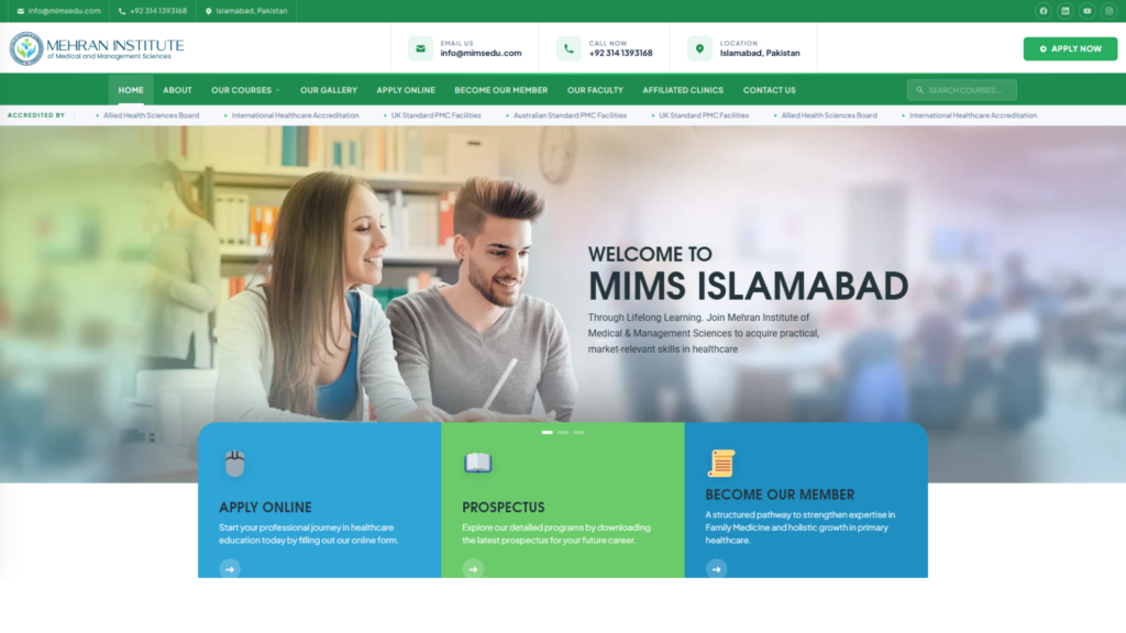 MIMS Healthcare & Management Education